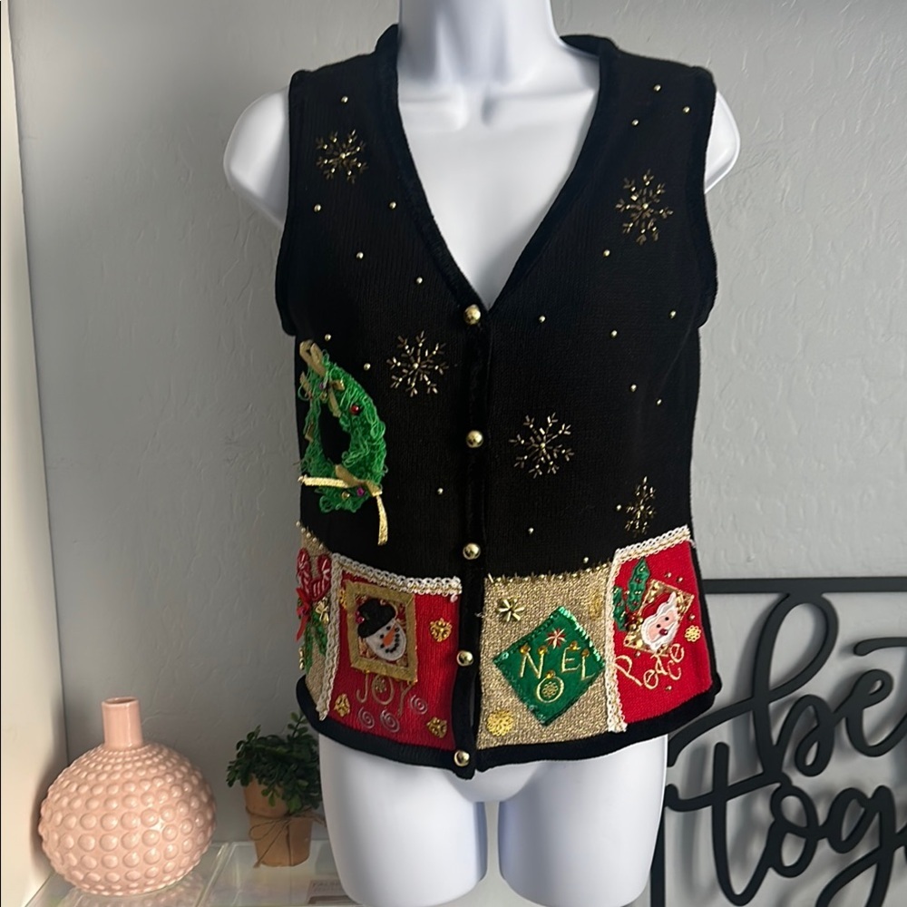 No.001 Lisa International Black Festive Vest